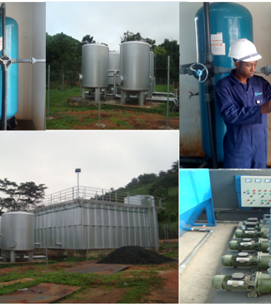 Water Treatment Plants, Softeners, Deionizers (Design, Construction, Installation, Op